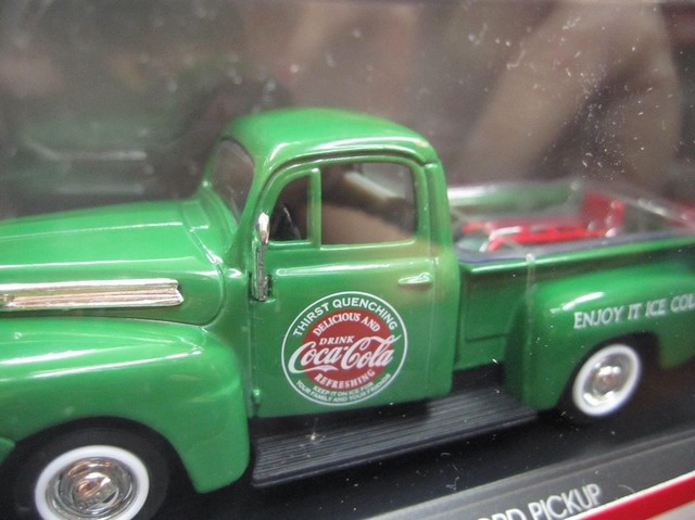 Coca Cola 1948 Ford Pickup Truck Mib 143 Scale