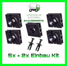5x + 2x Set Original Clips Klammer Seitenschweller Smart 451 ForTwo Coupe #R2D