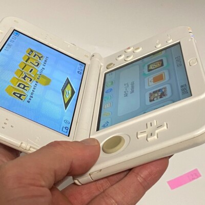 [Dual IPS] New Nintendo 3DS XL LL Pearl White Console Japanese ver