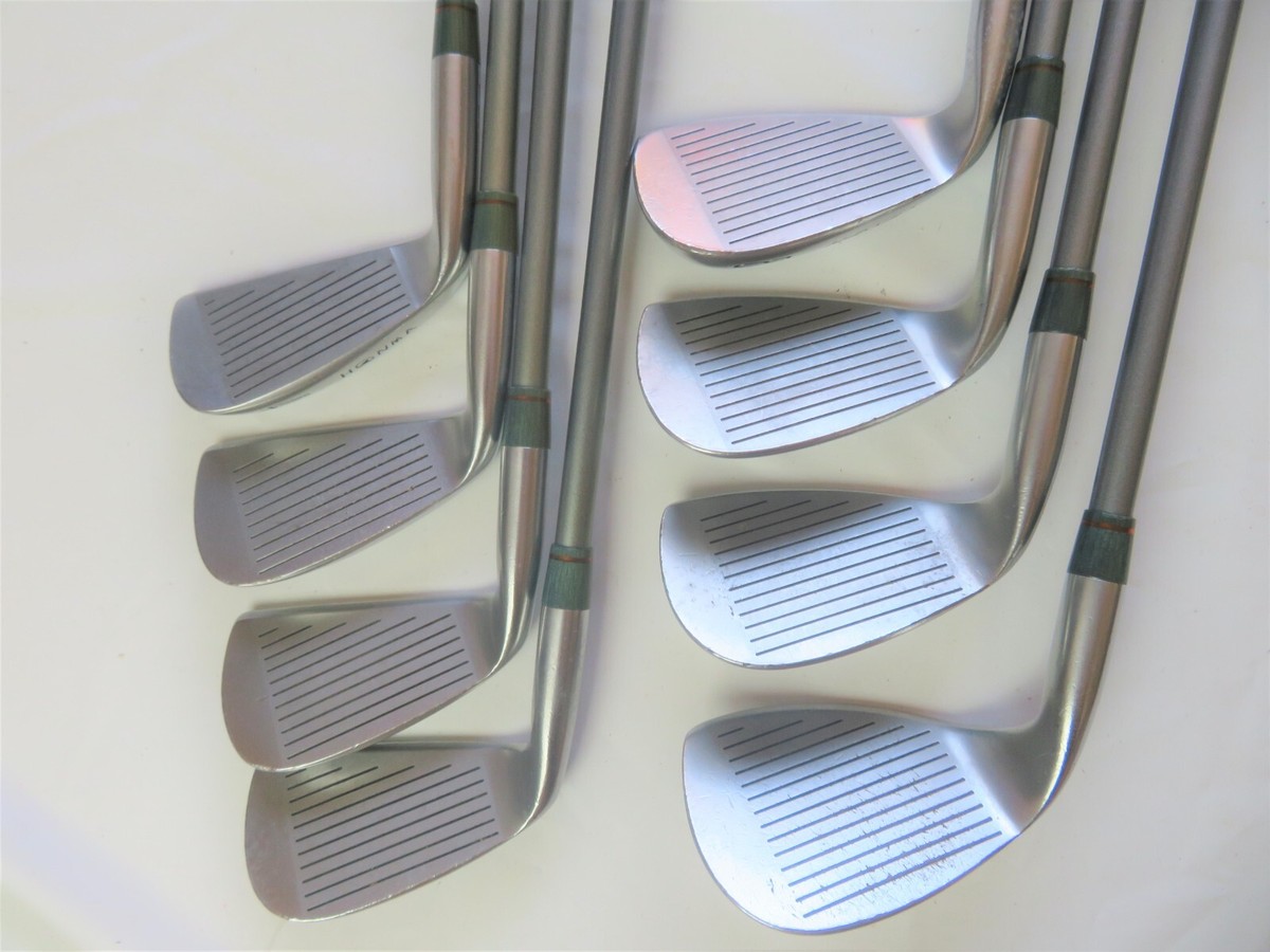HONMA LB-606 H&F L-FLEX Ladies 2STAR 8PC IRONS SET GOLF HONMA LB-606 H&F L-FLEX Ladies 2STAR 8PC IRONS SET GOLF