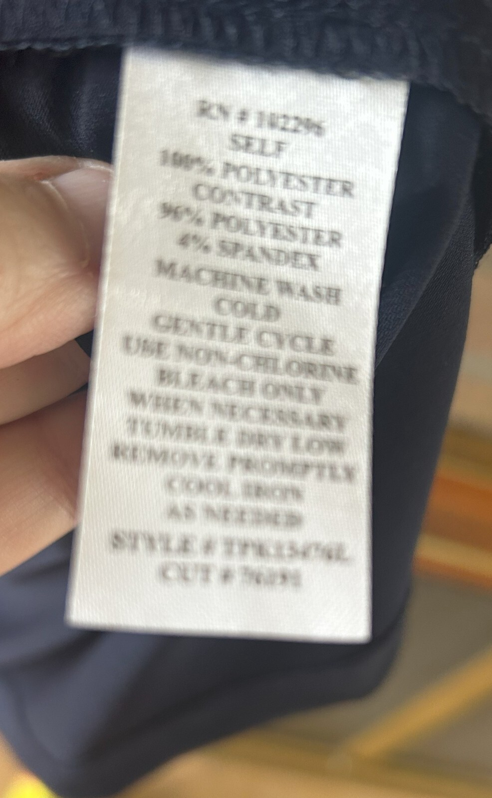 Connected Apparel Patterned Chiffon Cape Dress Si… - image 5