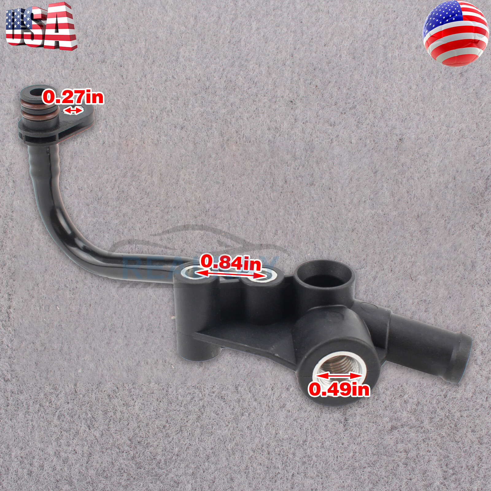 New Turbocharger Coolant Hose For Benz SL S E CL S550 S63 AMG CL550