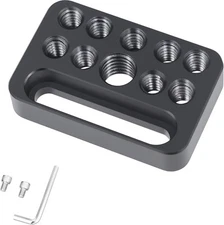 Mini Multi-Functional Cheese Plate Porous Connection QR Board for Camera Cage