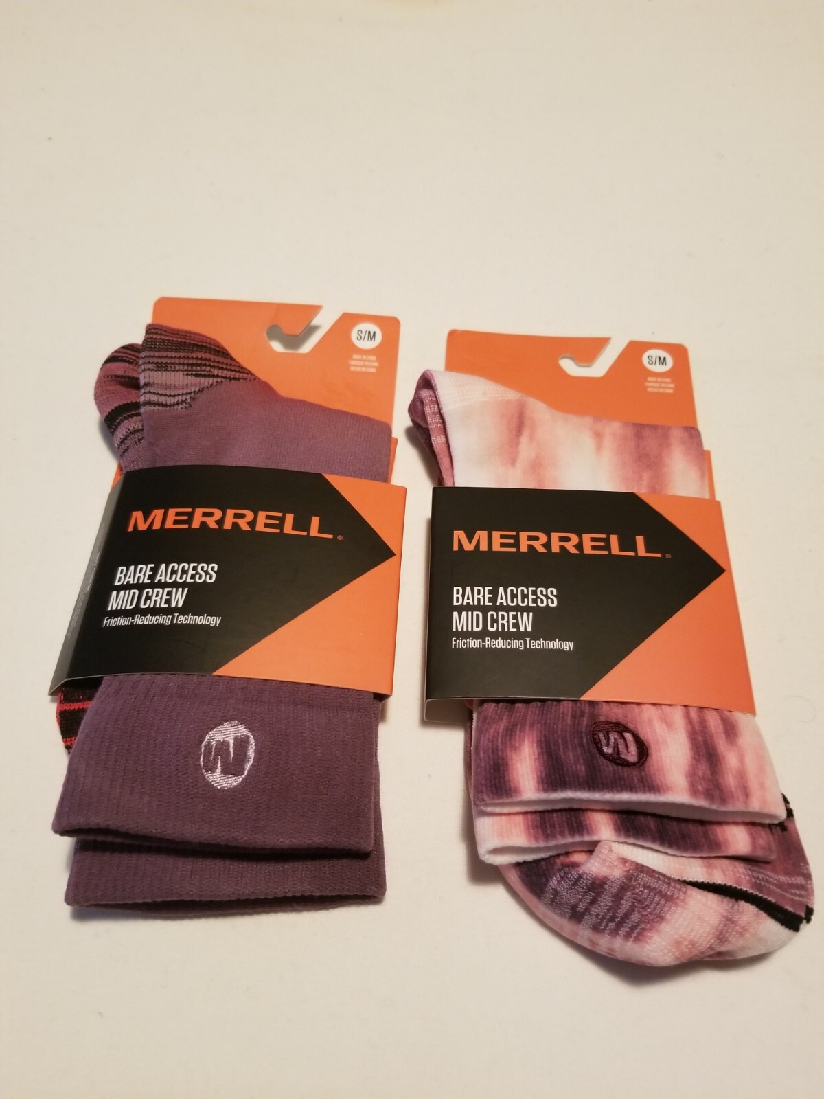 Merrell accesso nudo escursionismo corsa 2 paia taglia S M