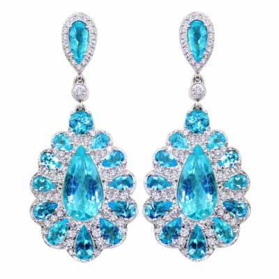 アクセサリー Pear Shaped Stone Ear Charms Pear Shaped Stone Ear Charms