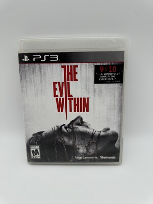 Evil Within Sony PlayStation 3 Horror Video Game PS3 Horror Video Game Manual