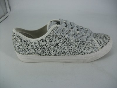 white glitter trainers uk