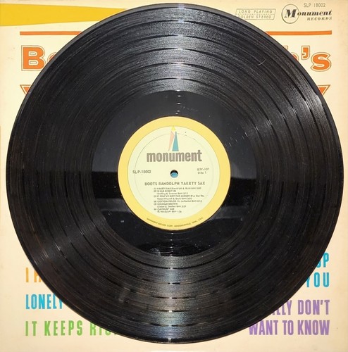Boots Randolph's Yakety Sax, 1963 Album Monument Records - Imagen 6 de 9