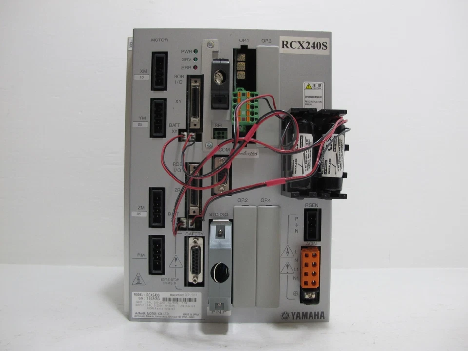 Yamaha Motor RCX240S Robot Controlador RCX-240S Control Servo Multi Eje 4 Ejes Foto 4 de 4