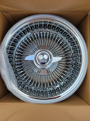 13x7 Player wire wheels spokes reverse 100 spoke 2 bar knockoff wheels ...