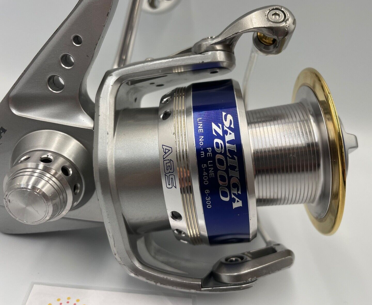 Saltiga Z6000 Daiwa Spinning Fishing Reel Both Handle Gear Ratio