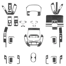 Full kits For SILVERADO/GMC SIERRA 1500 Carbon Fiber Interior Trim