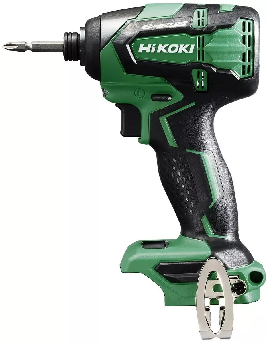 HIKOKI HITACHI 18V Brushless Impact Driver Green WH18DB(NN) Body Only