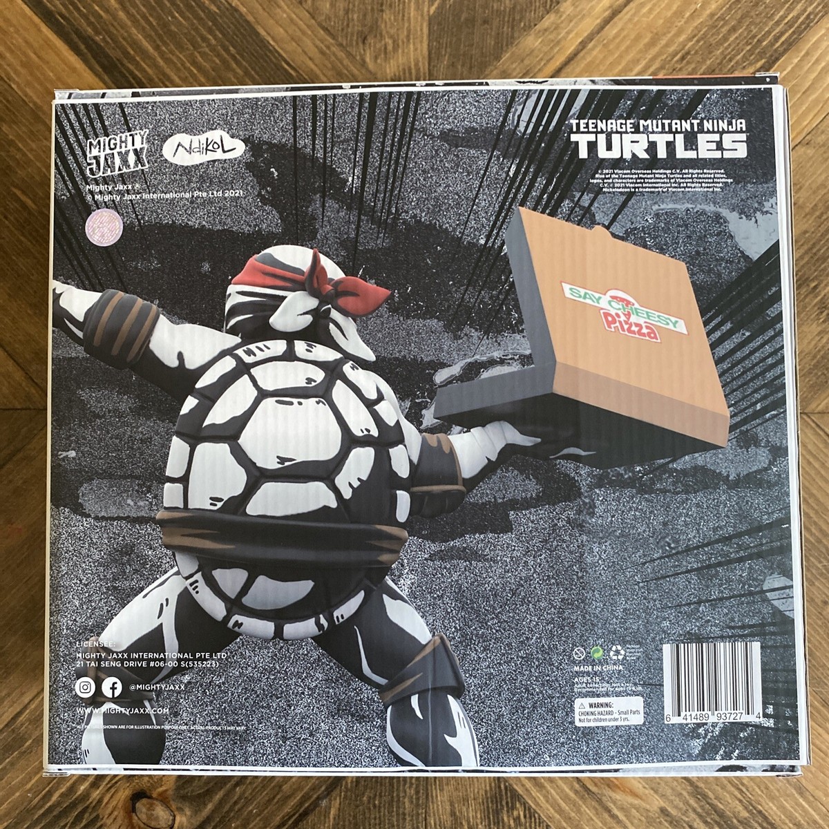 MIGHTY JAXX Teenage Mutant Ninja Turtles TMNT Pizza Bomber
