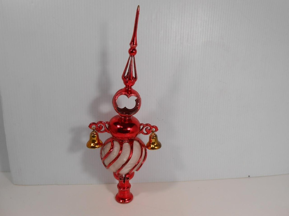 Red Christmas Tree Topper Angel Hair Northlight 14