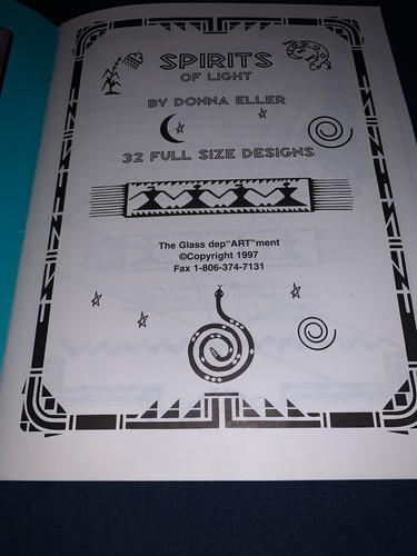 Spirits Of Light Lamp Pattern Book By Donna Eller Glass Art Design Lamps - Picture 2 of 4