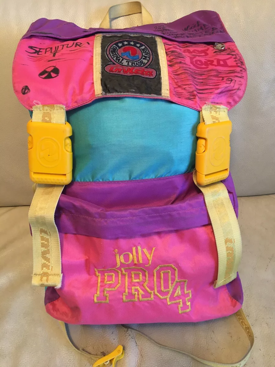ZAINO INVICTA JOLLY PRO 4 ANNI 80 90 VINTAGE PANINARO MADE IN ITALY