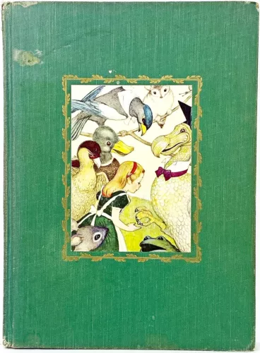 ALICE IN WONDERLAND Color 1ST EDITION Plates RARE Alice's Adventures CARROLL vtg
