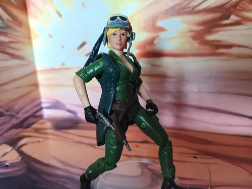 Star Wars Custom 3.75 female Rebel Commando action figure - Picture 12 of 17