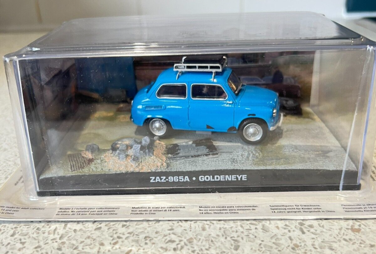 Fabbri James Bond ZAZ 965A Goldeneye  Diecast  1/43 Scale