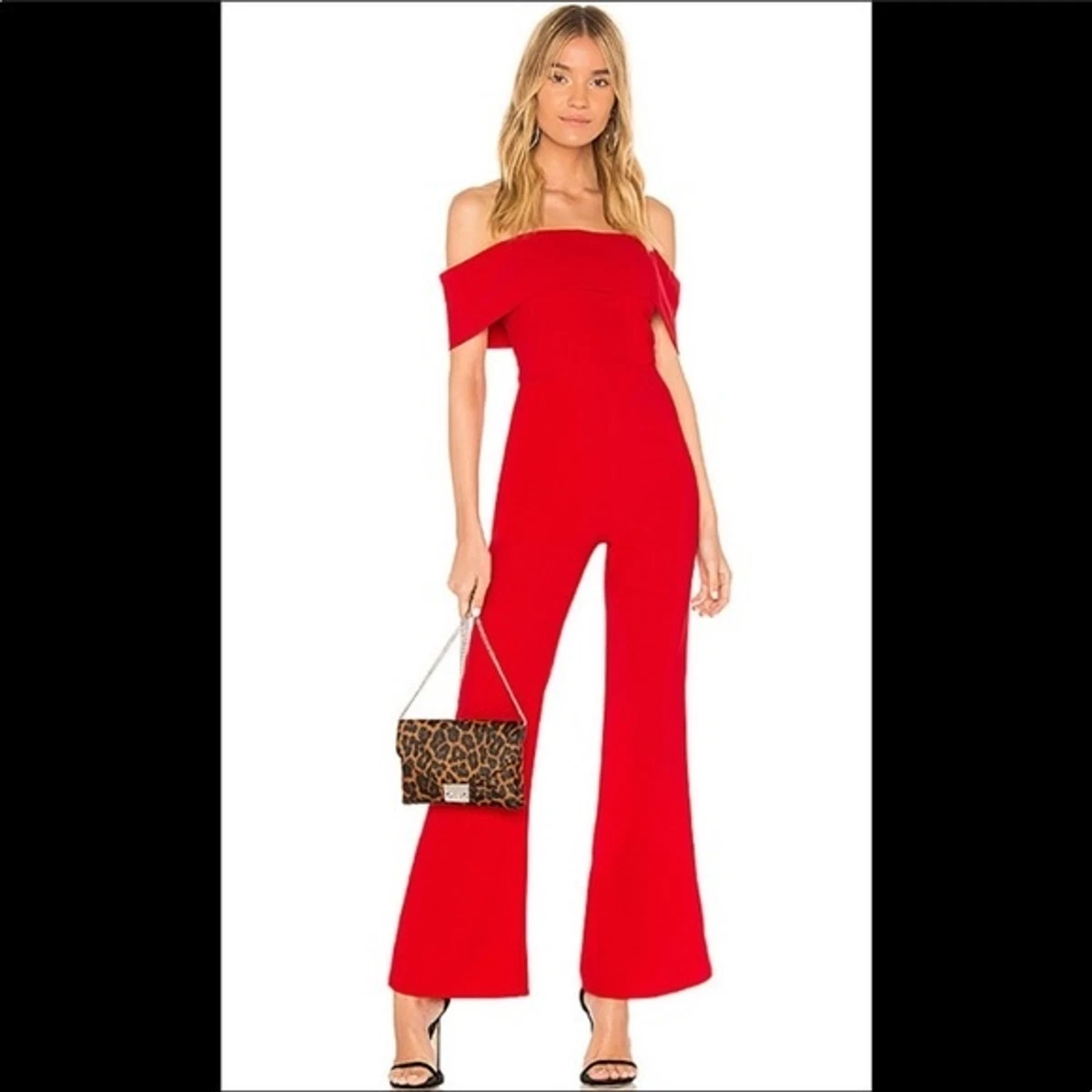Revolve jumpsuit hot sale red