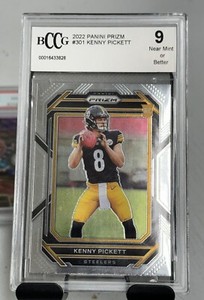 2022 Panini Prizm - Rookies Silver Prizm Autographs #301 Kenny Pickett (AU, RC)