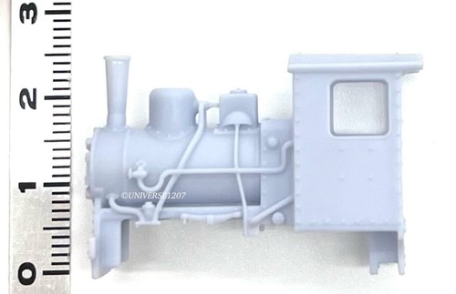 HOn30/HOe Scale 0-4-0 Keelung Coal Mine Steam Locomotive #3 Kit H0e Mini Engine - Picture 9 of 12