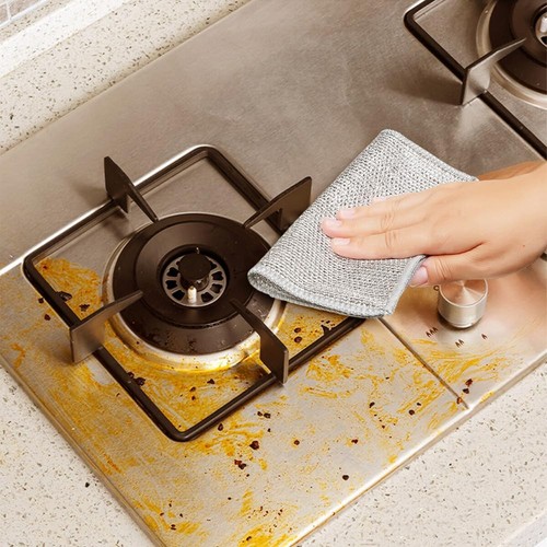 12 PCS Multifunctional Non-Scratch Wire Dish Cloth Mesh Knit Cleaning Cloths - Picture 14 of 15