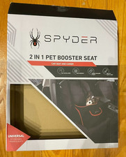 SPYDER: 2 in 1 Pet Booster Seat/Soft Crate, Used with Box