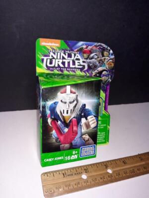 Mega Bloks Casey Jones Minifigure  A Teenage Mutant Ninja Turtles Sealed 6 Pcs