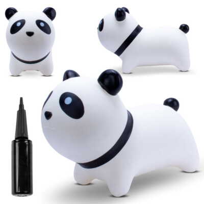 Hüpftier Hüpf Panda Hüpfer Hüpfen + pumpe ab 1 Jahre Sun Baby