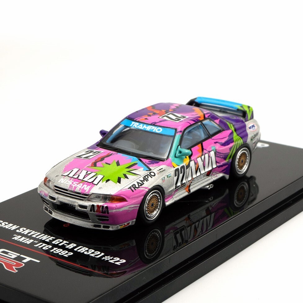 ☆極レア☆1/64　イノモデル AXIAスカイライン R32 JTC INNO64 NISSAN SKYLINE GT-R R32 #22 AXIA JTC 1992 SEALED | eBay