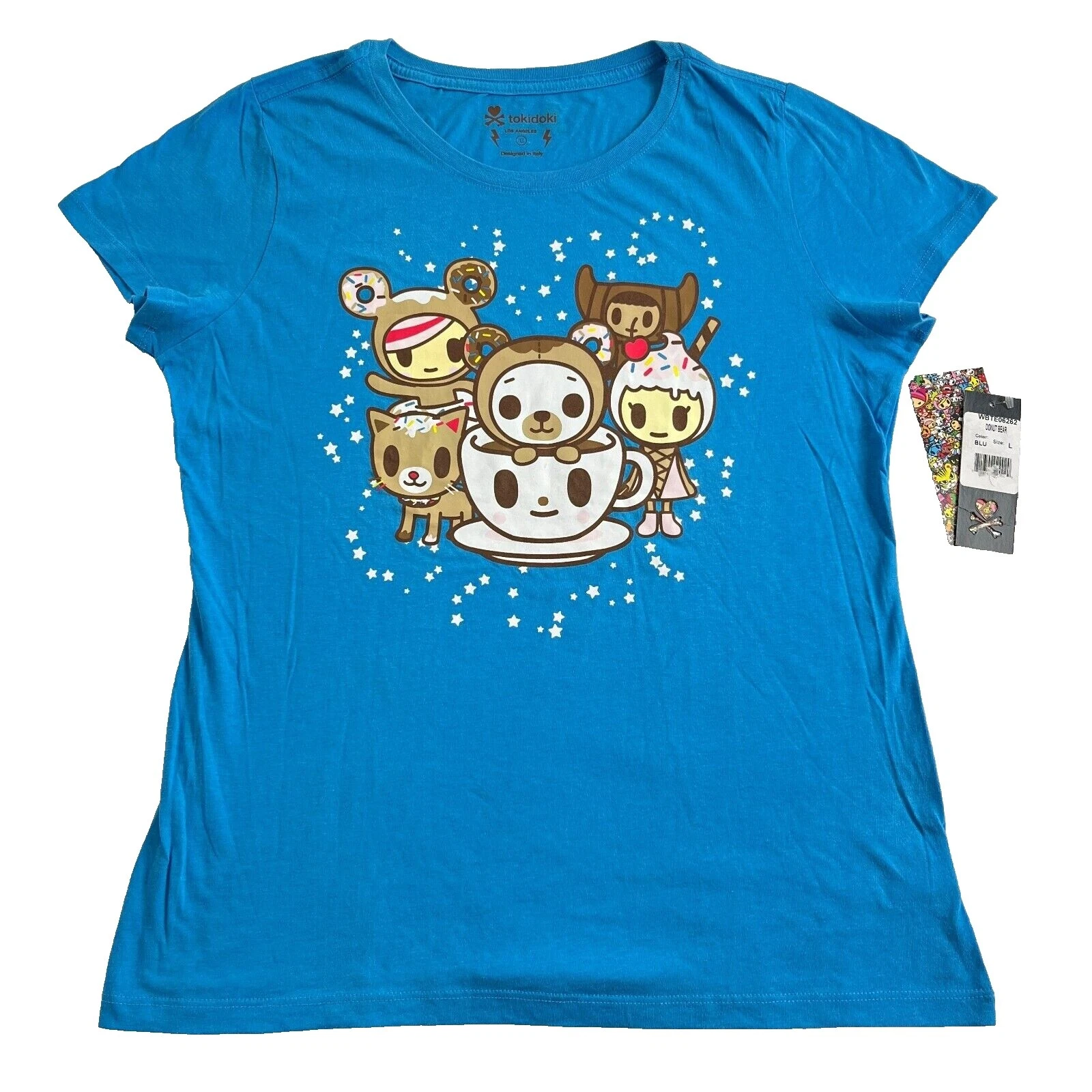 Tokidoki camisetas femininas
