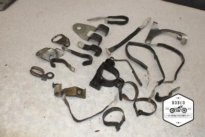 1978 Honda Hawk II 400 CB400T WIRE ZIP TIES AND CABLE GUIDES CB400 S14-0033.UL