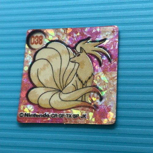 Ninetales Pokémon Mini Gioco di Carte Glitter Giappone Pocket Monsters NINTENDO F/S - Foto 3 di 5