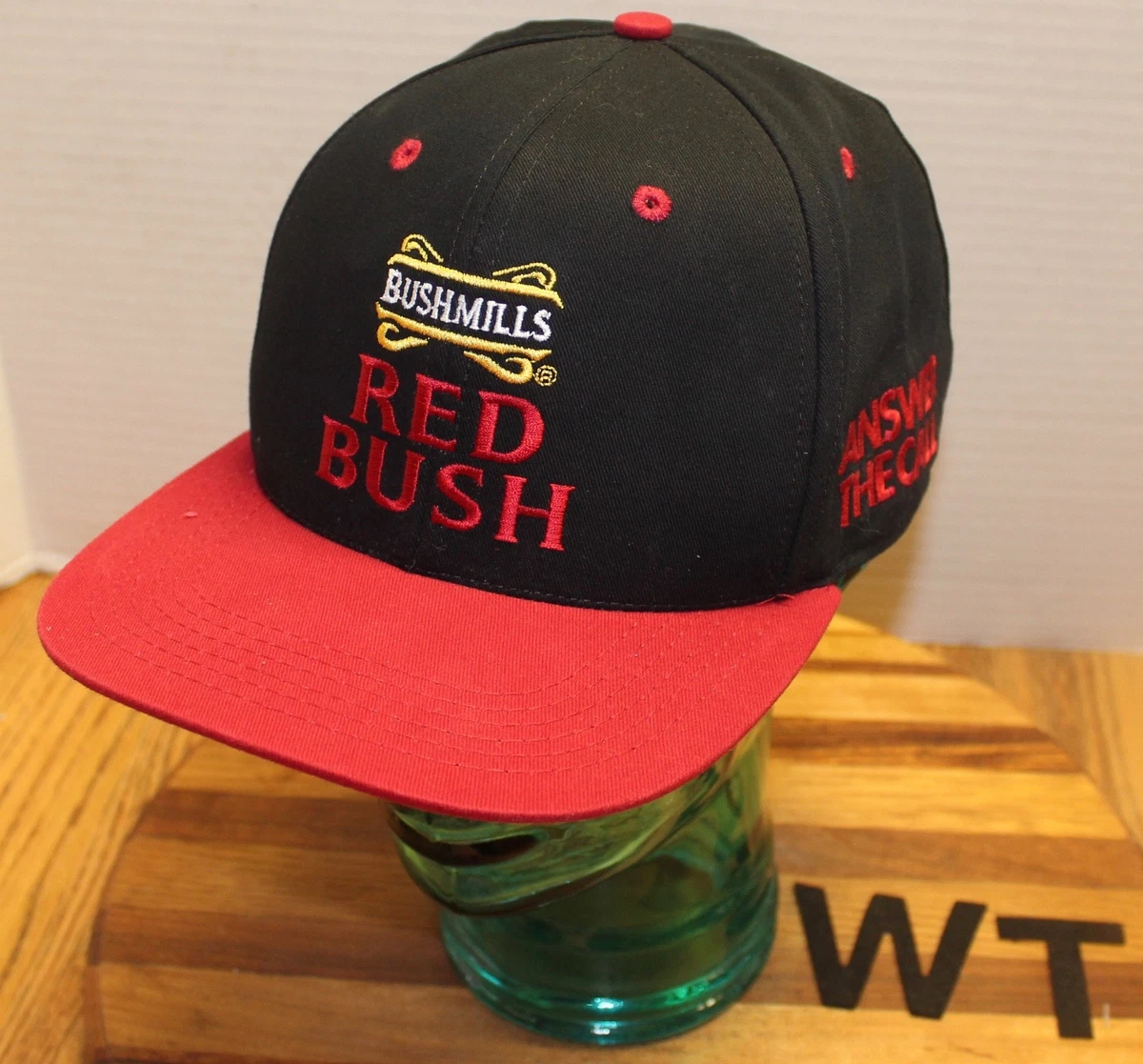 Red sales bush hat