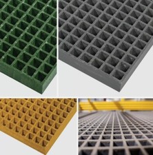 GRP Grating - FREE CUTTING TO BESPOKE SIZE - Pit Safety Covers, Trench Covers
