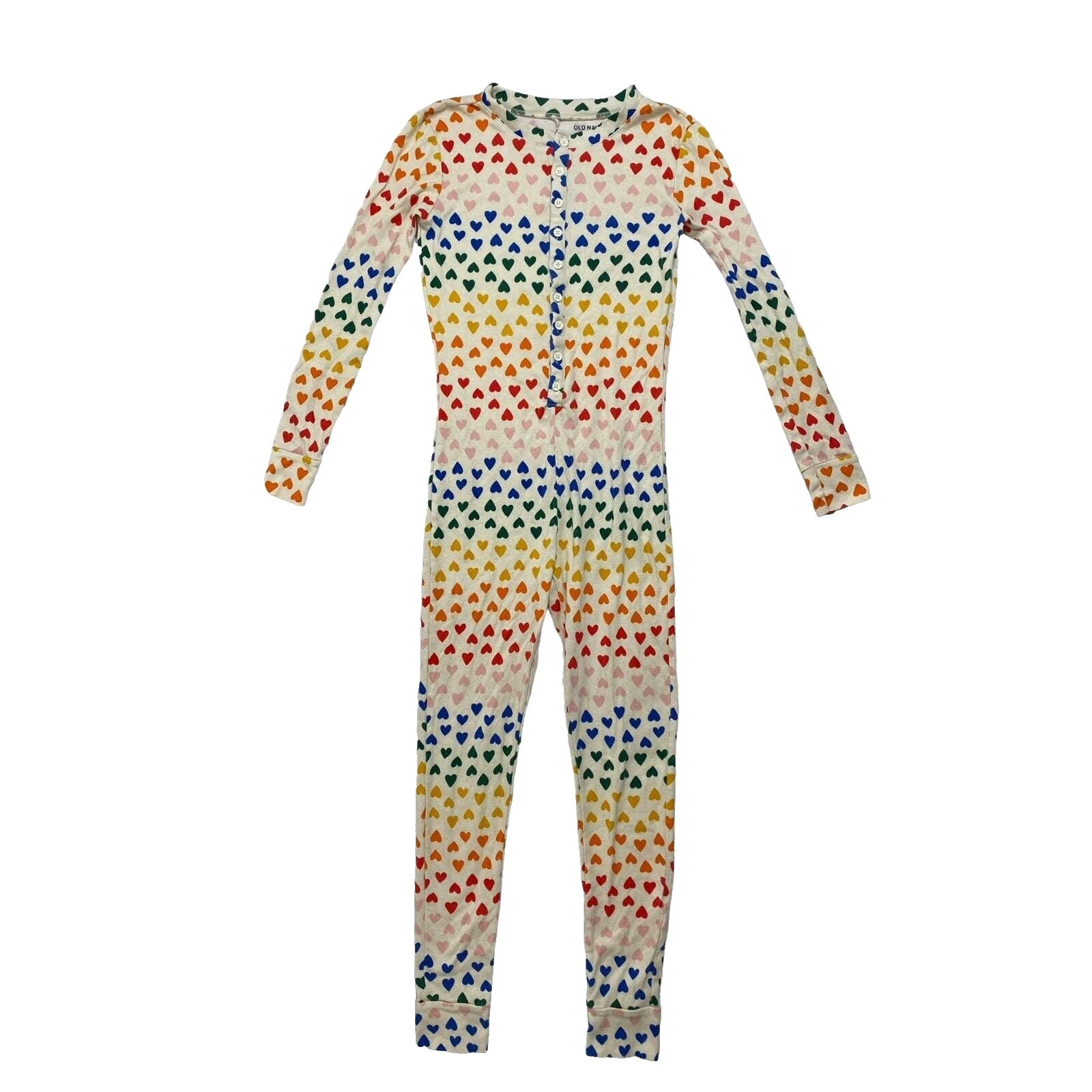 Old Navy Manga Comprida Pijamas Unissex para Crianças