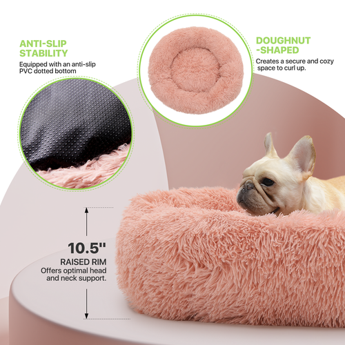 Pet Dog Cat Bed Warm Mat Pad Soft Puppy Calming Bed Sleeping Kennel Nest & Cover - Picture 7 of 10