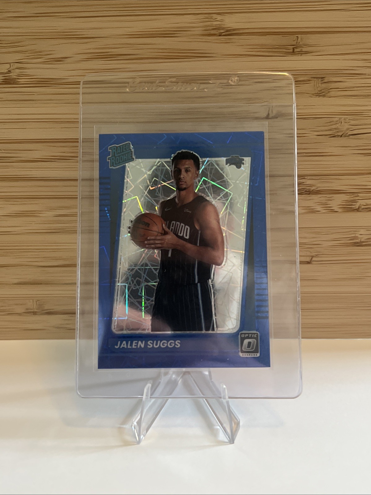 2021-22 Donruss Optic #179 Jalen Suggs Rated Rookie Blue Velocity Prizm (RC)