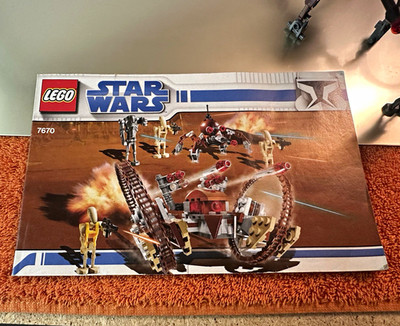LEGO Star Wars Set 7670 Spider Droid & Hailfire Droid, vollständiges Set