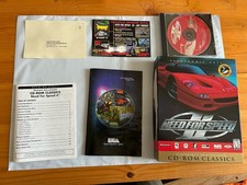 Need for Speed II 2 Big Box Windows 95 PC CD ROM Classics Complete With Inserts