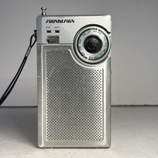 Soundesign AM FM Pocket Radio 2145- C For Parts