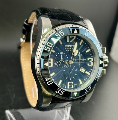 ラウ Invicta 10911 Reserve Excursion Blue Textured Dial Chronograph