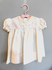 VINTAGE 1950S LITTLE GIRL CHILD'S DRESS 24 MOS. EMBROIDERY LACE EXCELLENT
