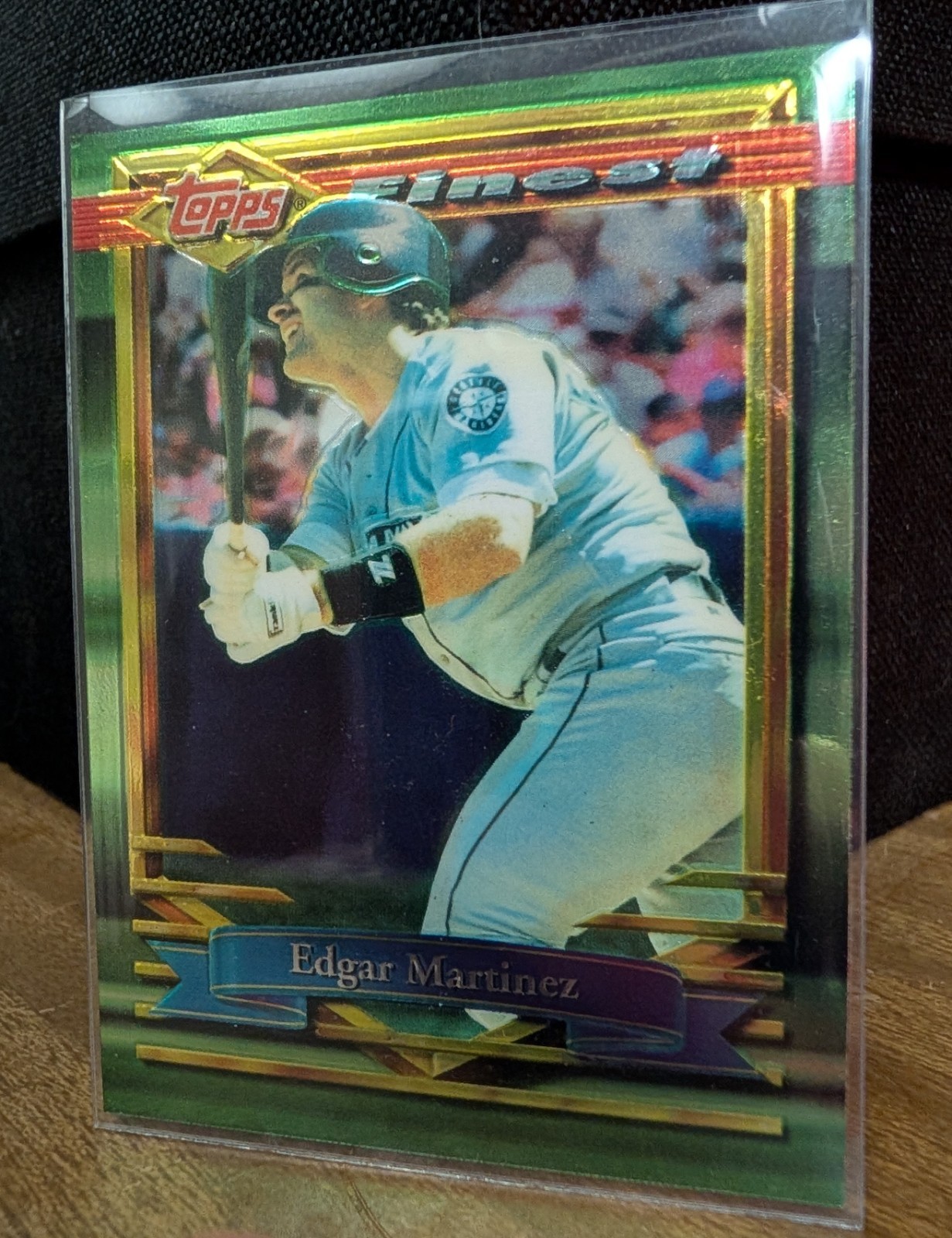 1994 Topps Finest - Edgar Martinez #154 Refractor