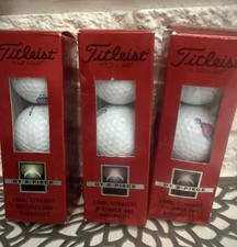 Titleist DT 2-Piece Tour Preferred Golf Balls 3 boxes each box have 3 balls