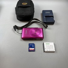Canon PowerShot SD1400 IS 14.1MP Digital ELPH Camera Pink W/Battery Charger