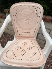 Deer Leather Seat Cushion Mexican Art Respaldo De Cuero Para Carro Con Venado Deer Leather Seat Cushion Mexican Art Respaldo De Cuero Para Carro Con Venado