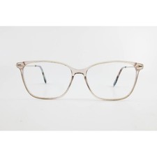 Safilo Elasta 3545 Eyeglasses Gold Tan Cat Eye Frame Multi Color Temple Tips